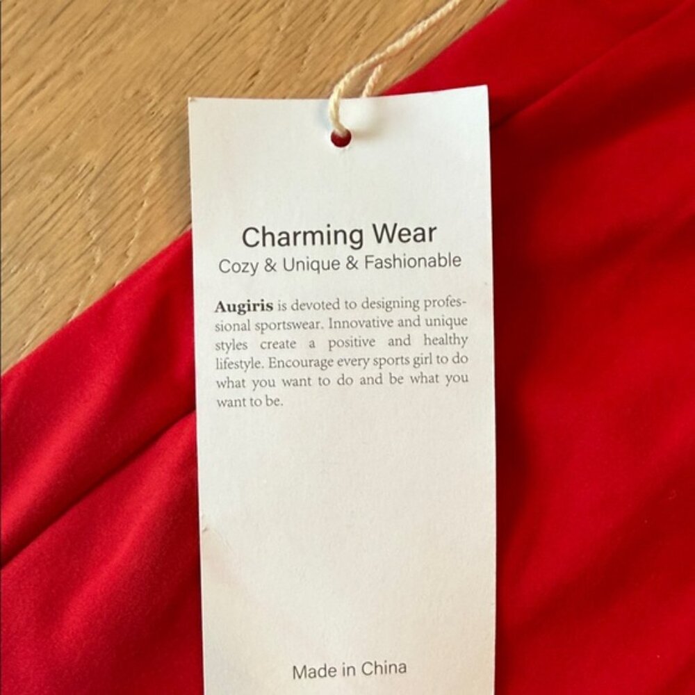 NWT Red Athletic Skort - Picture 5 of 5